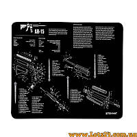Коврик для мышки AR15 компьютерный коврик схема разборки винтовки АР15