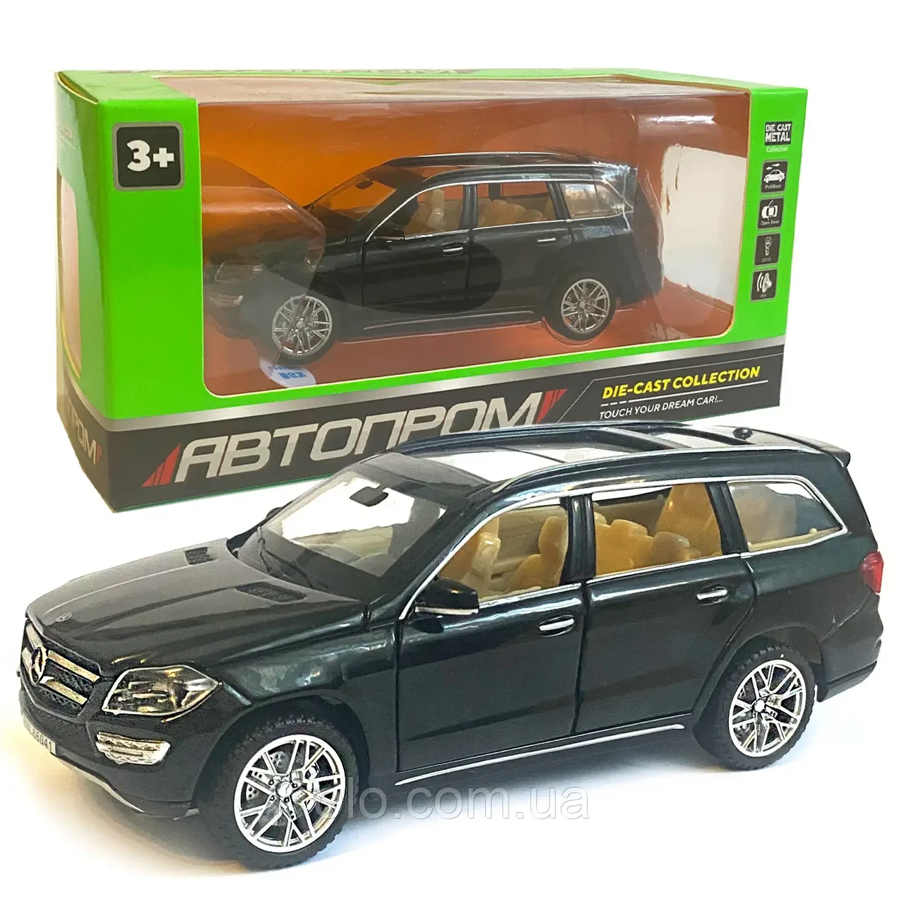 Іграшкова машинка металева "Автопром" Mercedes-Bens GL 500 (Мерседес-Бенц GL 500)