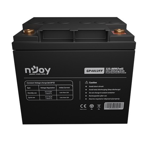Акумуляторна батарея Njoy GP4012FF 12 V (BTVACDTOLTDFFCN01B) VRLA