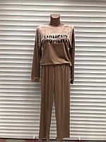 Женская пижама из велюра мягкая, пижама для женщин теплая, штаны и кофта, размер XL/2XL, Pijamoni