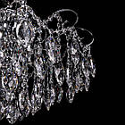 Кришталева люстра на 6 ламп з підсвічуванням основи та пультом д/у PM-E2737/6+6/CH/LED, фото 5