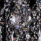 Кришталева люстра на 6 ламп з підсвічуванням основи та пультом д/у PM-E2737/6+6/CH/LED, фото 6