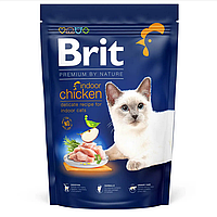Brit Premium by Nature Cat Indoor корм для котів, які живуть у приміщенні 1,5 кг (курка)