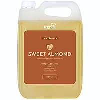 Масажна олія Thai Oils Sweet Almond 5 літрів, професійне масло для масажу 5000 мл ТАЙЛАНД | СЕРТИФІКАТИ