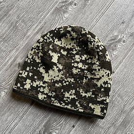 Шапка вязана Піксель для НГУ/ЗСУ