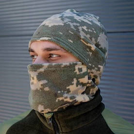 Балаклава флісова Піксель для ЗСУ/НГУ (One size)