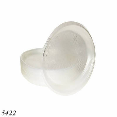 Тарілка одноразова десертна Прозора 165 мм (100шт)