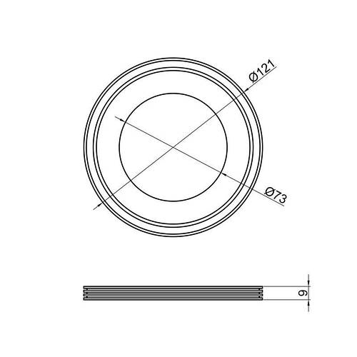 Купить Манжет для унитаза TA Sewage "лепесток", цена 12 ₴ — Prom.ua (ID ...
