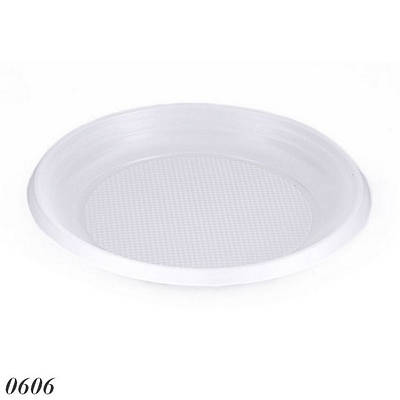 Тарілка одноразова плоска Преміум 240 мм (50шт)