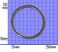 Кольцо металллическое Ø40мм/3,3мм (10шт)