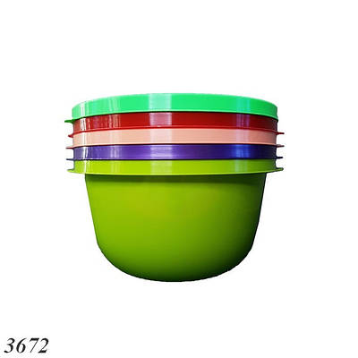 Миска пластикова 5 л