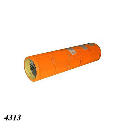 Цінник рамка 36х29 мм 3 м Помаранчевий (5шт)