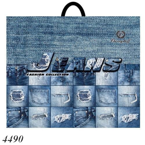 Пакет ПластикПак Джинс 60х50 см (25шт), фото 1