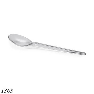 Ложка одноразова чайна Андрекс 140 мм прозора (100шт)