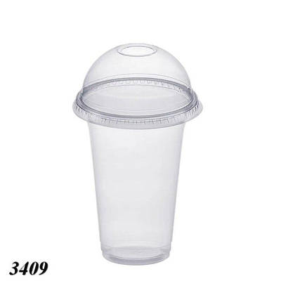 Стакан з купольною кришкою 420 мл (100шт)