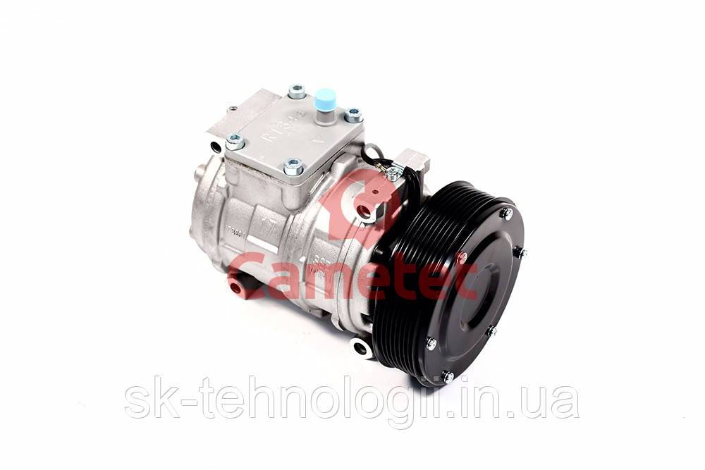 Компресор кондиціонера у зборі (зі шківом) JOHN DEERE (Cametet) JOHN DEERE AH169875, SE503065, RE52454б, TY6764, RE46609,, фото 1