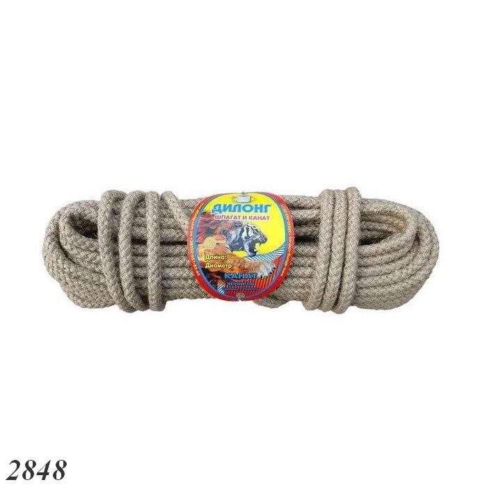 Канат плетений Ділонг d-8 мм 20 м, фото 1