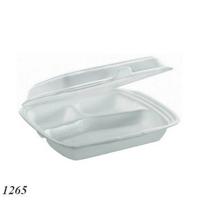 Одноразовий контейнер Ланч-бокс LВ-3Н Р3 3 порції (150шт)