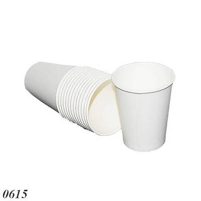 Стакан паперовий 250 мл білий (50шт)