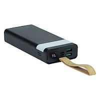 Быстрая зарядка PowerBank XO 20000 mAh PR129 PD 20W 22.5W емкостный, компактный, 2 USB, Type-C