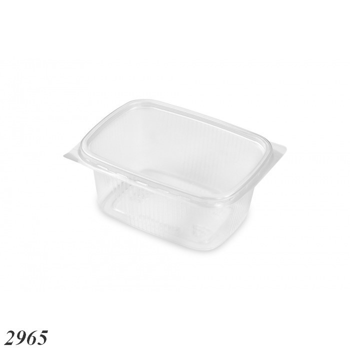 Одноразовий контейнер ПС 180 з кришкою 250 мл (50шт), фото 1