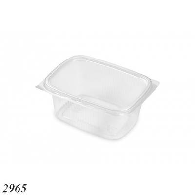 Одноразовий контейнер ПС 180 з кришкою 250 мл (50шт)