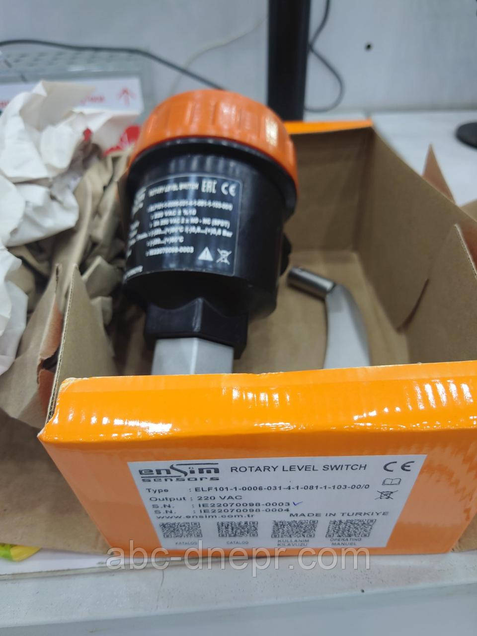 Датчик рівня сипких серії ELF, фото 1