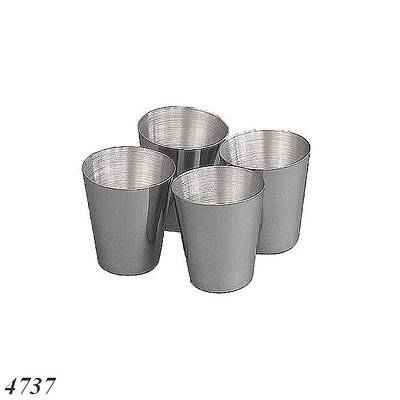 Чарка з нержавіючої сталі 100 мл (12шт)