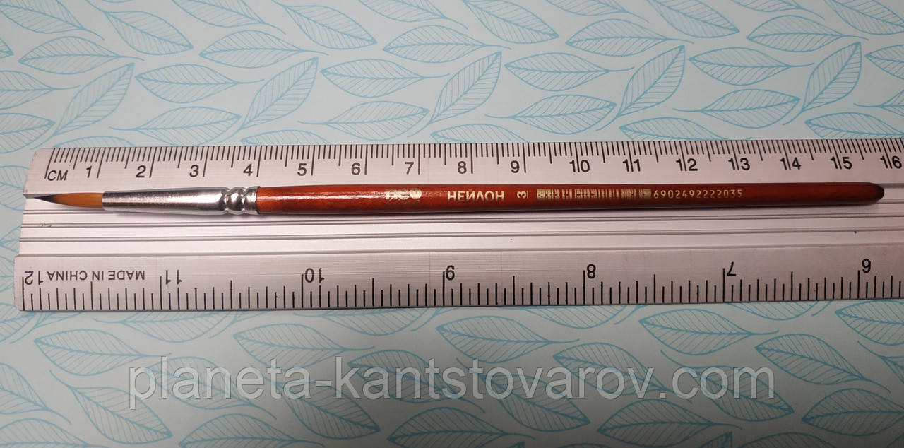 Пензель нейлон N3 круглий No2203-BNR Neo Line