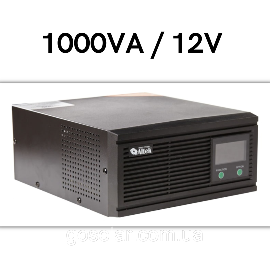 Источник бесперебойного питания ALTEK ASK12 1000VA/800W DC12V автономный преобразователь напряжения