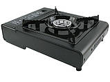 Туристична газова плита + гриль + 4 газових картриджа, фото 8