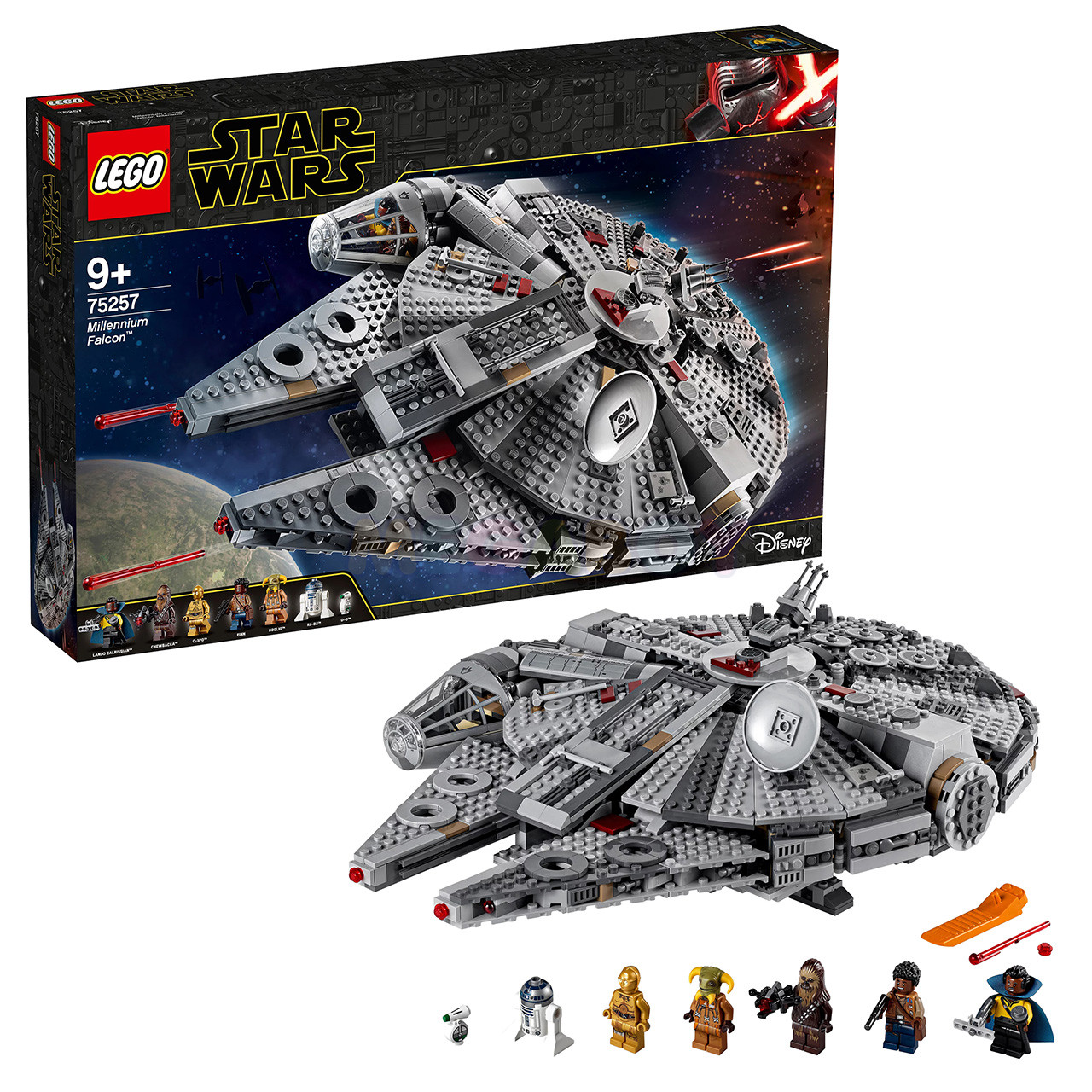 Конструктор LEGO Star Wars Cокол Millennium 75257 — Купить Недорого на ...