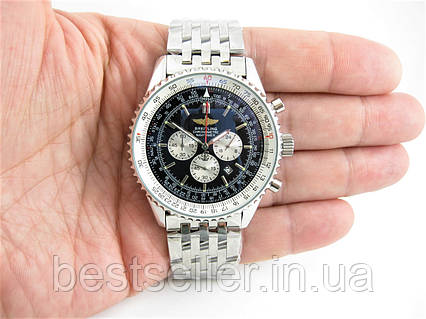 BREITLING NAVITIMER CHRONOGRAPH 45MM SILVER BLACK MIYOTA OS20. AAA ID 1692279993 6950 Prom.ua
