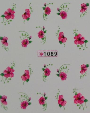 Наклейки на водній основі для дизайну нігтів No1089, фото 1