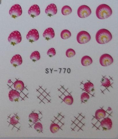 Наклейки на водній основі для дизайну нігтів SY770, фото 1
