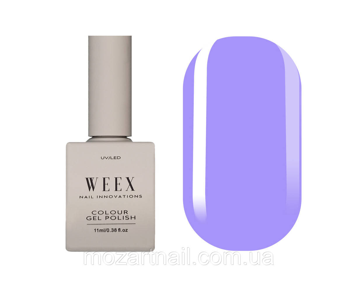 Гель-лак Weex 644 (світло-лавандовий, емаль), 11ml