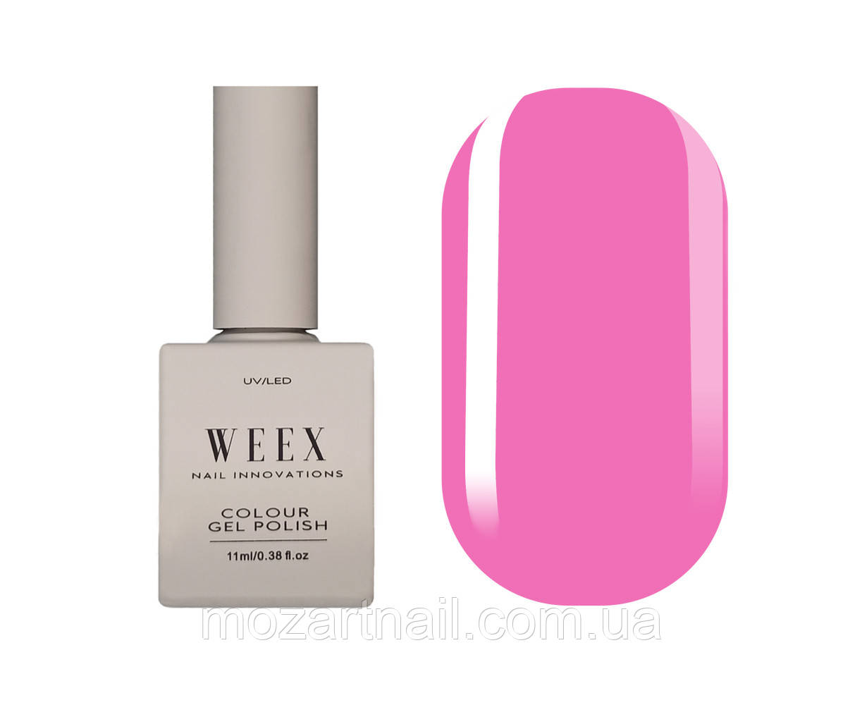 Гель-лак Weex 655 (блідо-бузковий, емаль), 11ml