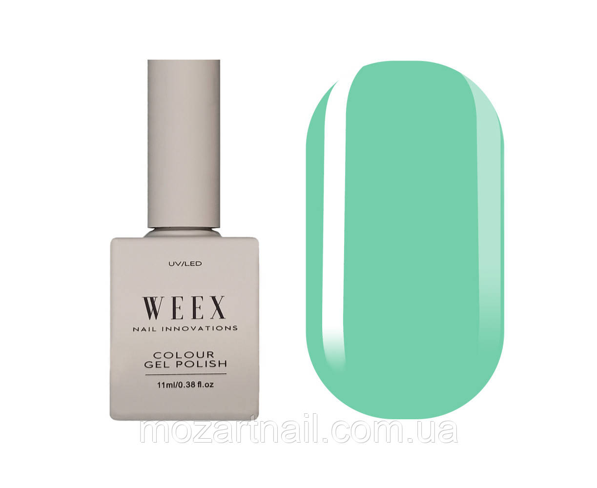 Гель-лак Weex 778 (салатовий, емаль), 11ml