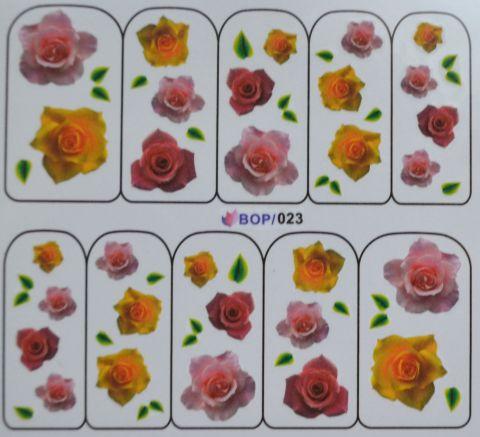 Наклейка водна серія BOP #023, фото 1