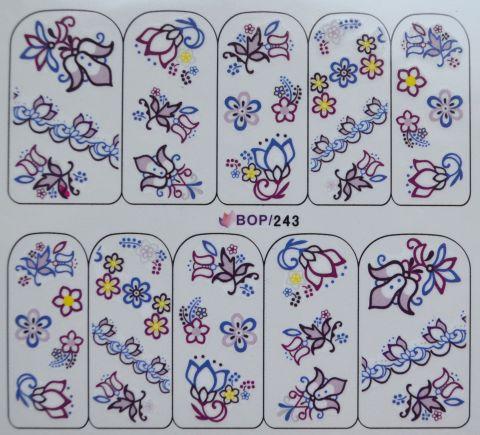 Наклейка водна серія BOP #243, фото 1