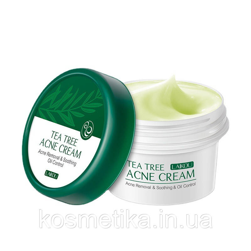 Крем проти акне з чайним деревом Laikou Tea Tree Acne Cream (20г)