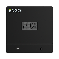 Электронный терморегулятор ENGO EASY230B черный, питание 230 V