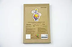 Набір для вишивки ниткою ТМ Embroidery Craft Магнит "Вогонь" KMIN-002