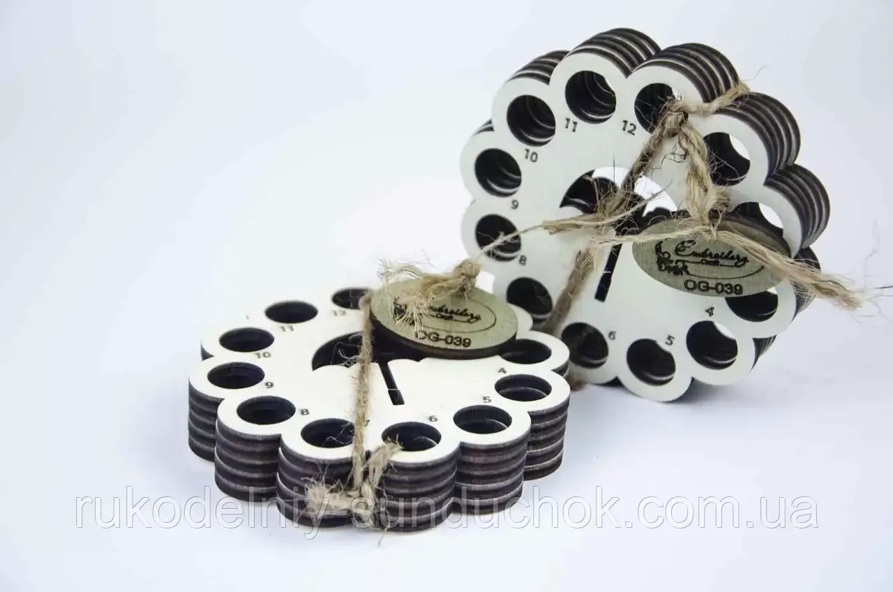 Органайзер для ниток ТМ Embroidery Craft Зонтик слонова кістка OG-039, фото 1