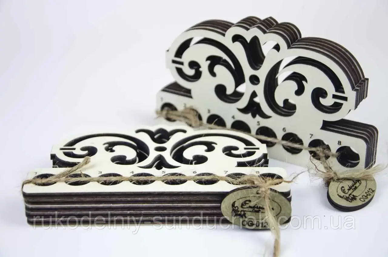 Органайзер для ниток ТМ Embroidery Craft Корона 1 слонова кістка OG-012, фото 1