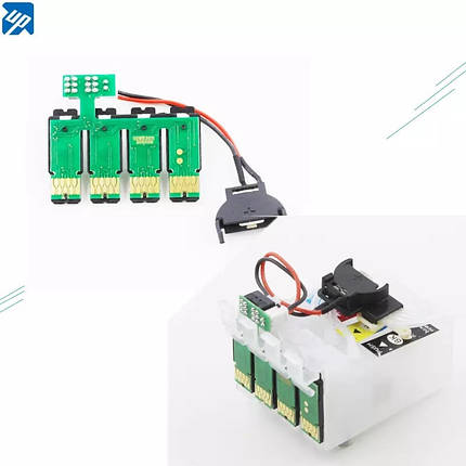Чіп для СБПЧ Epson XP-2100 , XP-3100, XP-4100, WF-2810, WF-2830, WF-2850, фото 1