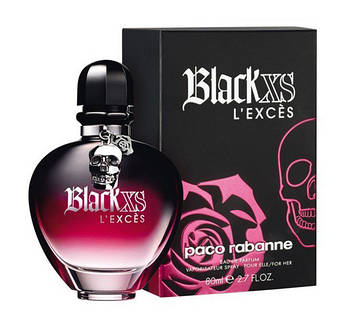 Жіноча парфумерна вода Paco Rabanne Black XS L'exces (Пако Рабанн Блек Іксес Ель'Ексес)
