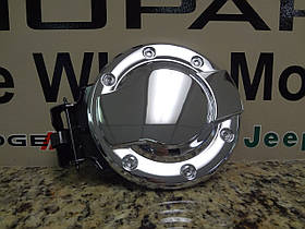 Dodge RAM 1500 2500 2009-2019 Хромова кришка лючок паливного бака Новий Оригінал