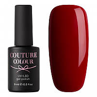 Гель-лак Couture Colour Gel polish №180 насыщенный красный, 9ml