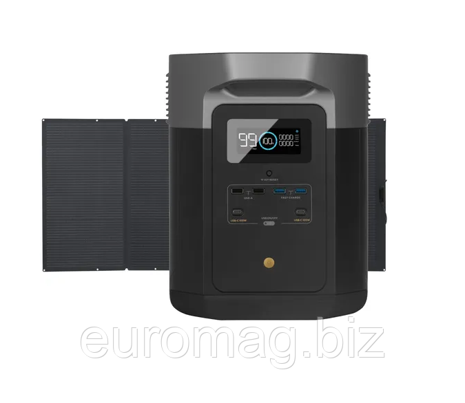Комплект Зарядна станція EcoFlow DELTA Max 2000 і Сонячна панель 400 W Solar Panel Bundle